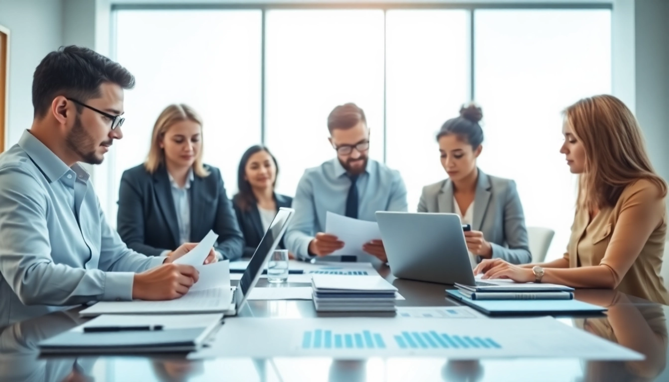 Experience top-notch Compliance Auditing Services with a dedicated team in a modern office