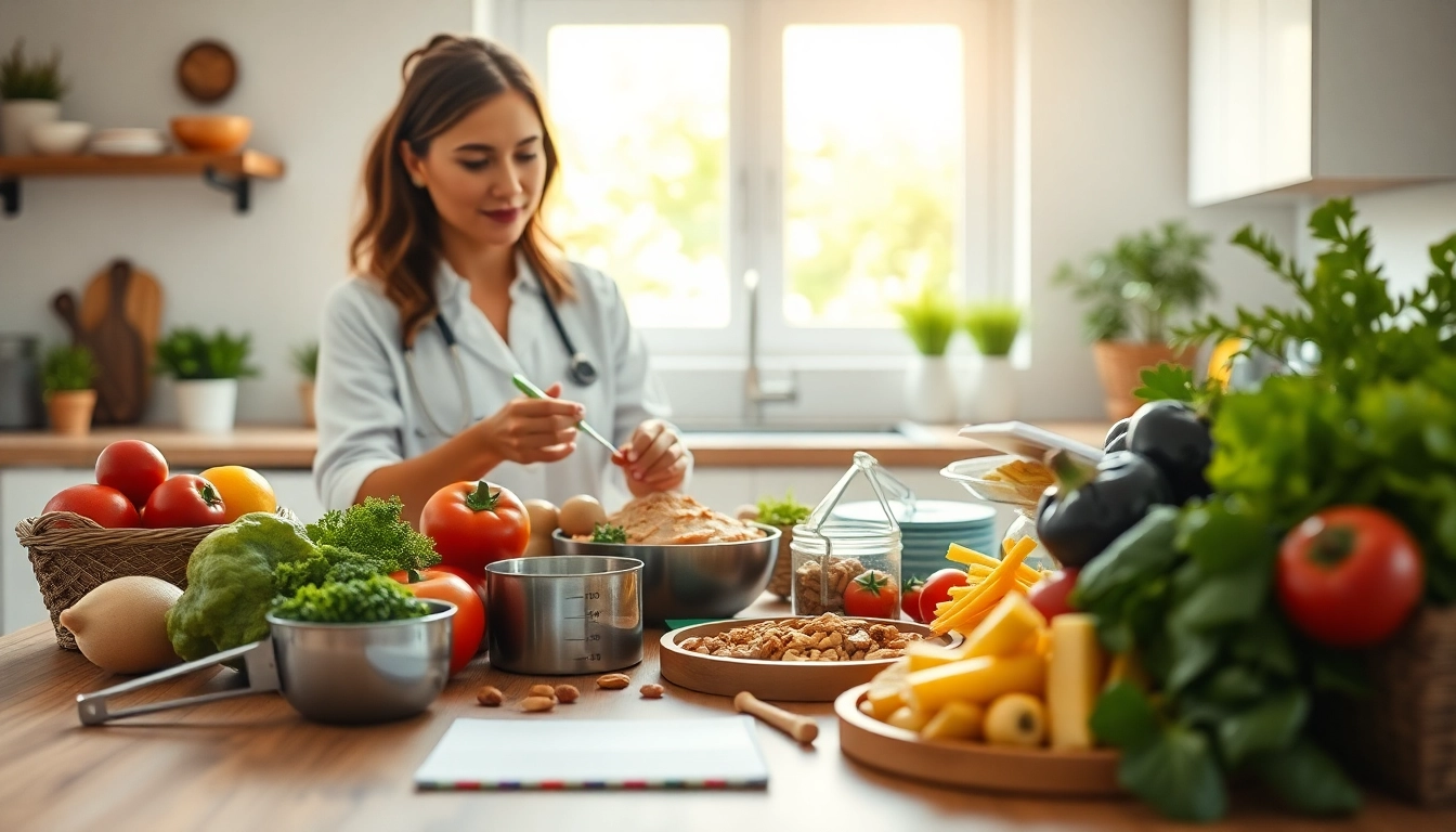 Plan a 7-day diet for Hashimoto's disease with fresh ingredients and a nutritionist's guidance.