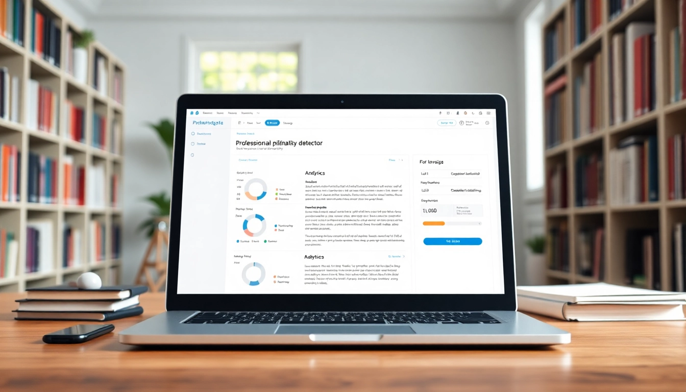Analyze content using an accurate plagiarism detector for original document verification.