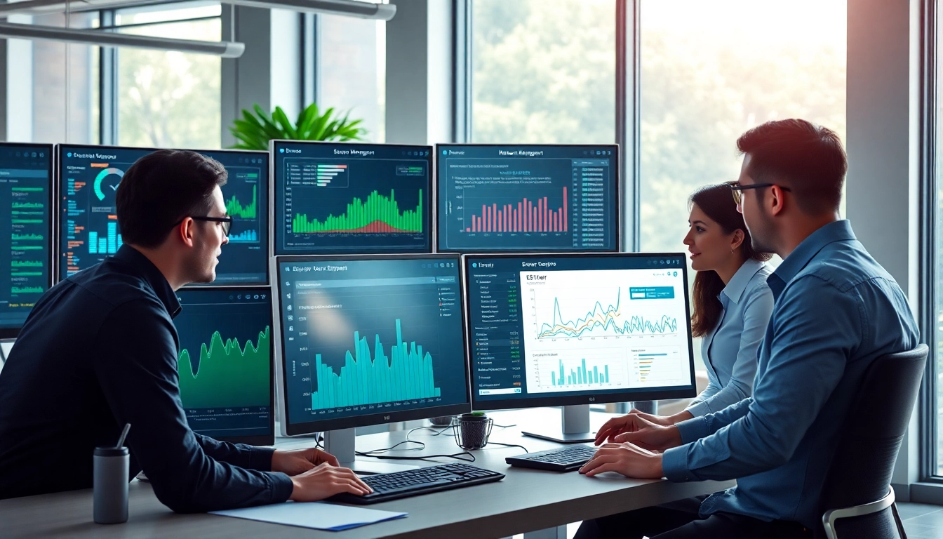 Experience effective server management through a professional team discussing performance strategies.