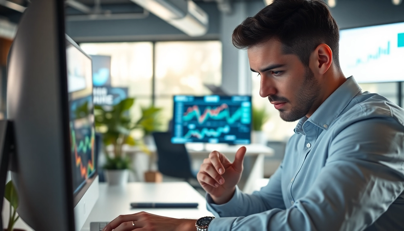 Analyze ai prompts for competitive intelligence with a business analyst in a modern office