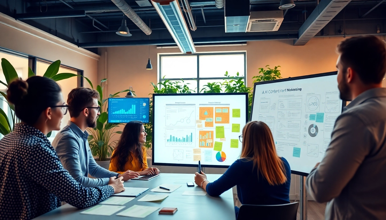 Integrate teamwork and strategy in an AI content marketing platform workspace