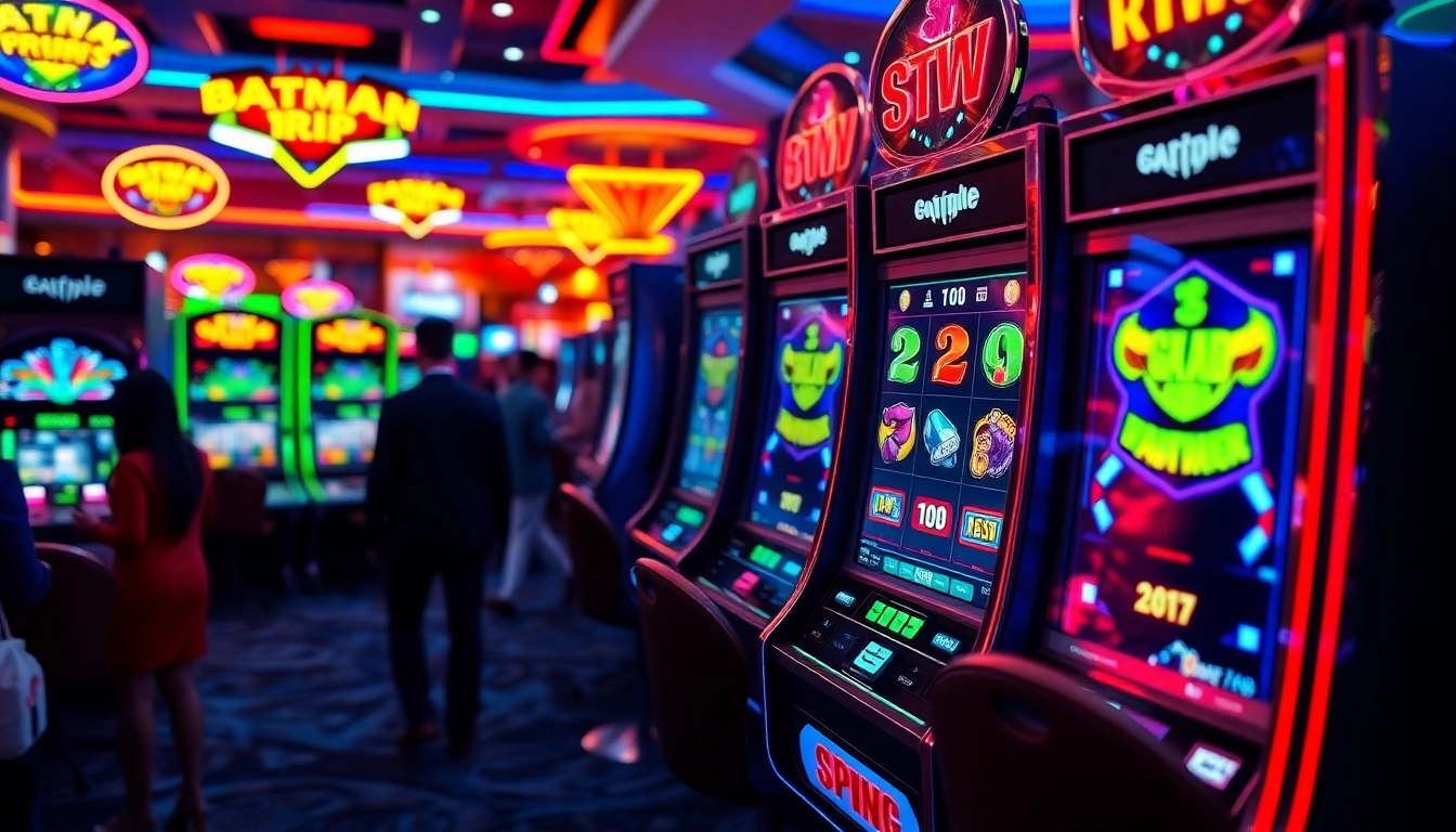 Menangkan permainan dengan batman138 rtp yang menonjol di mesin slot digital.
