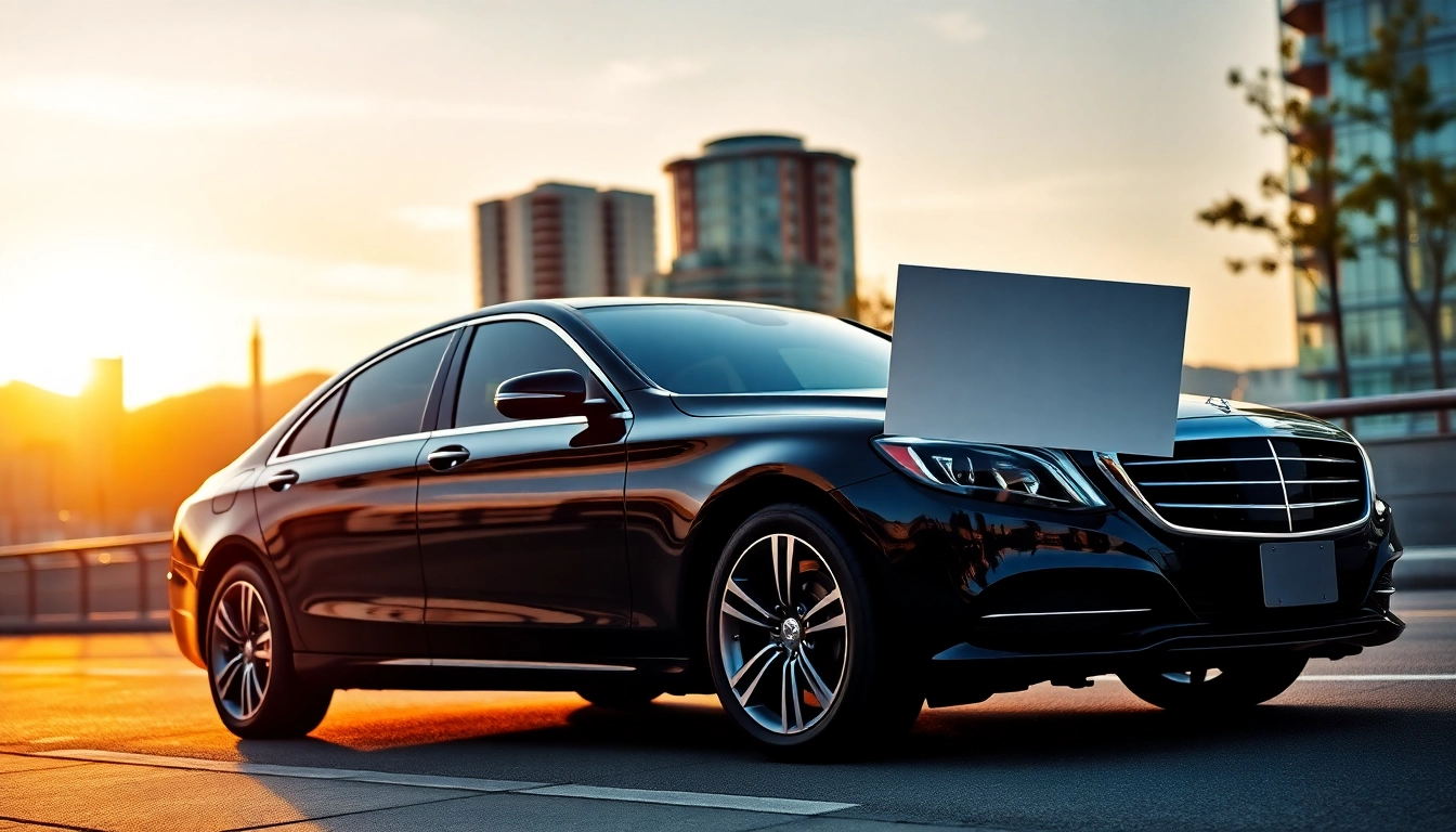 Experience premium car service Vancouver BC with a professional chauffeur and luxury sedan.