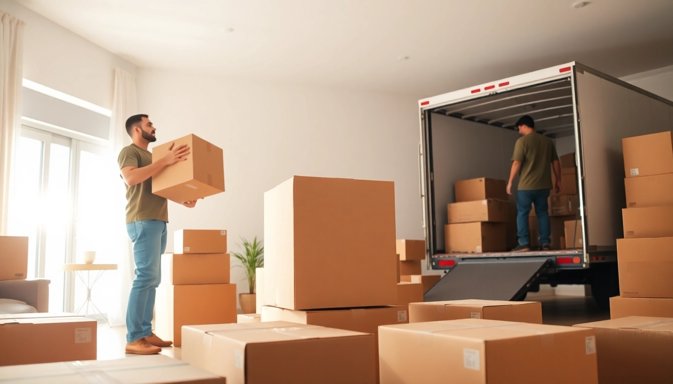 Experienced movers managing logistics, showcasing the Best movers nyc in action.