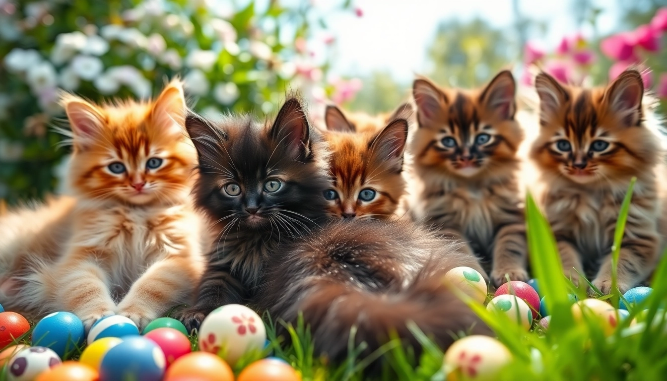 Cute Maine Coon kittens for sale California playing in a bright backyard.