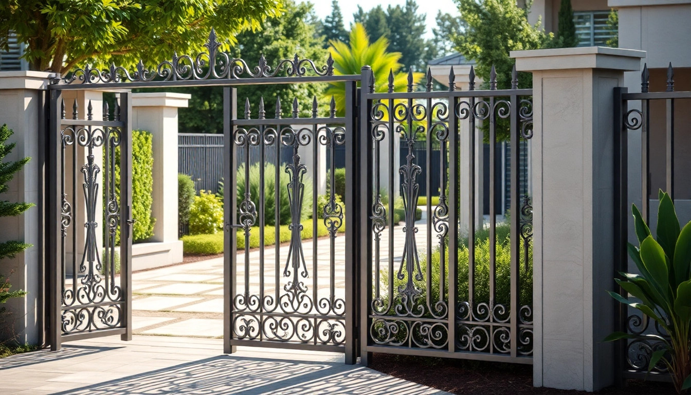 Elevate Your Property with Stunning Custom Steel Gates