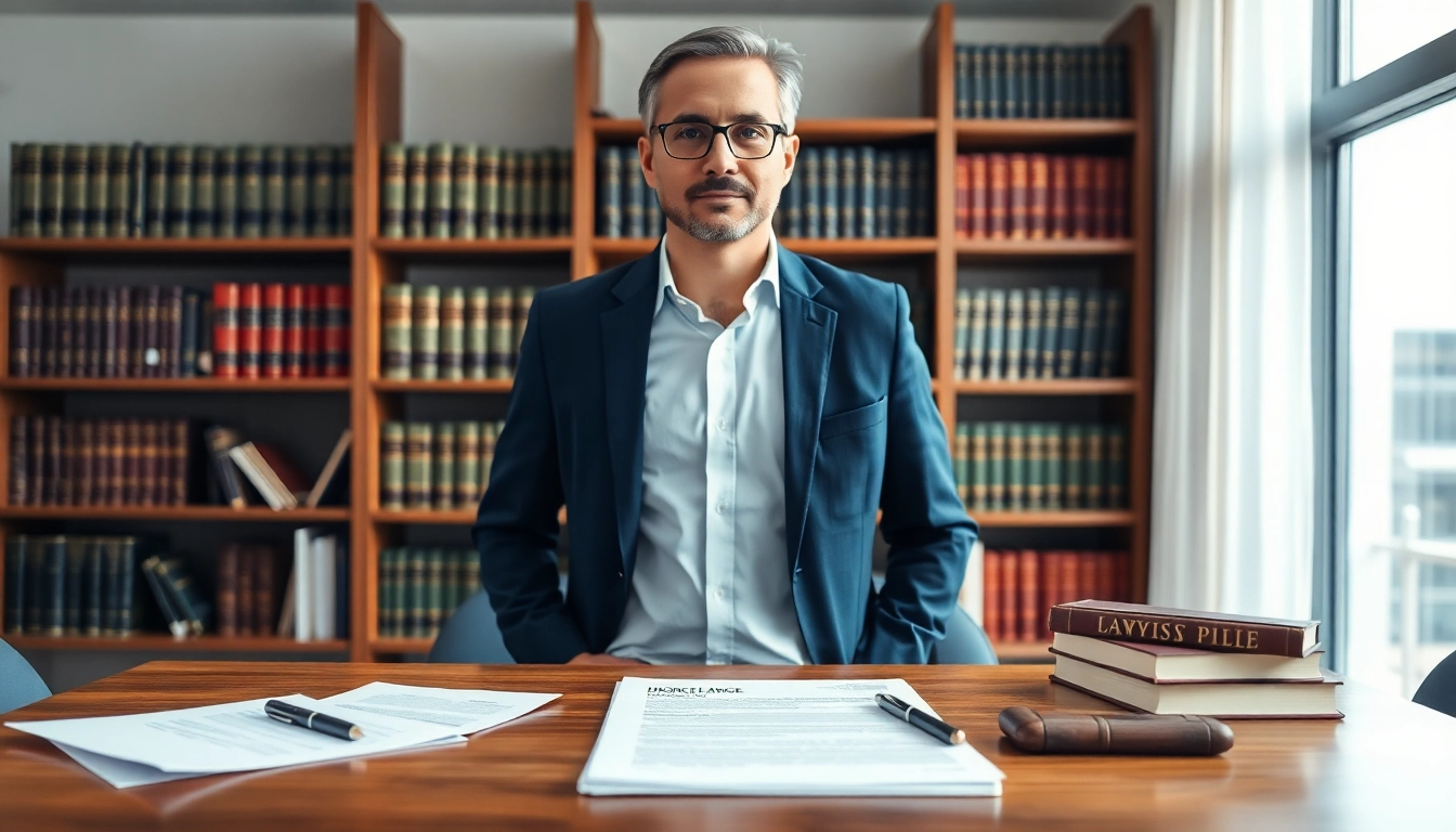 Compassionate Divorce Lawyer providing expert guidance in a professional setting.